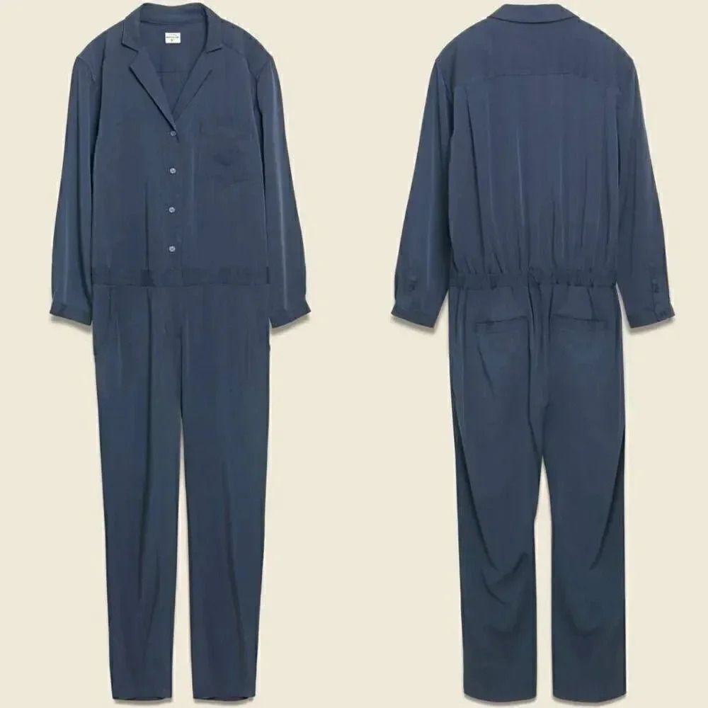 Bridge & Burn SIMONE JUMPSUIT - NAVY S